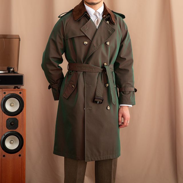 Double Breasted Bari Overcoat