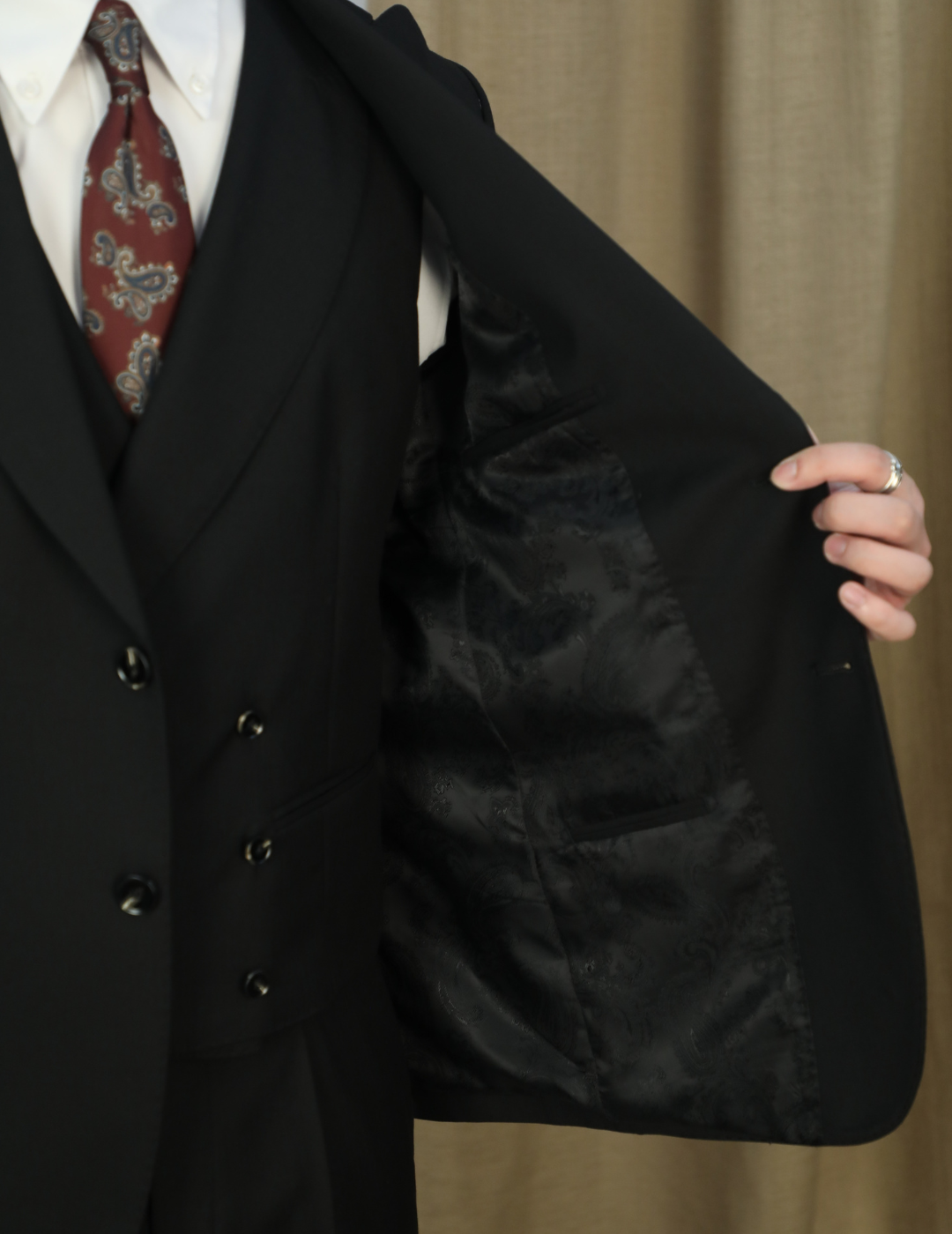 Italian Double-Breasted Vest