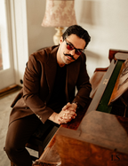 Double-Breasted Italian Suit Marsala