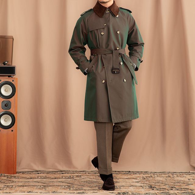 Double Breasted Bari Overcoat