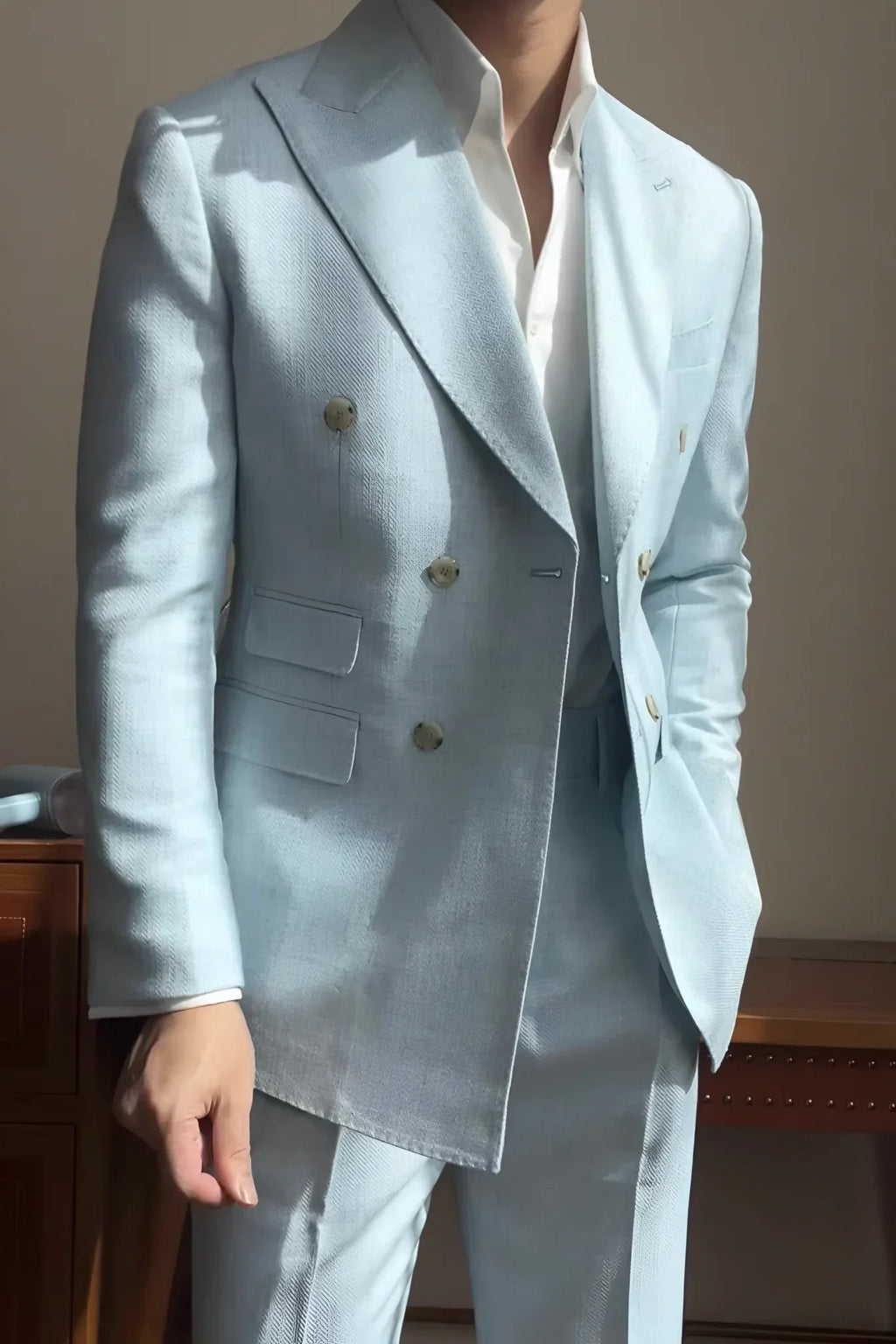 Double-Breasted Suit Napoli