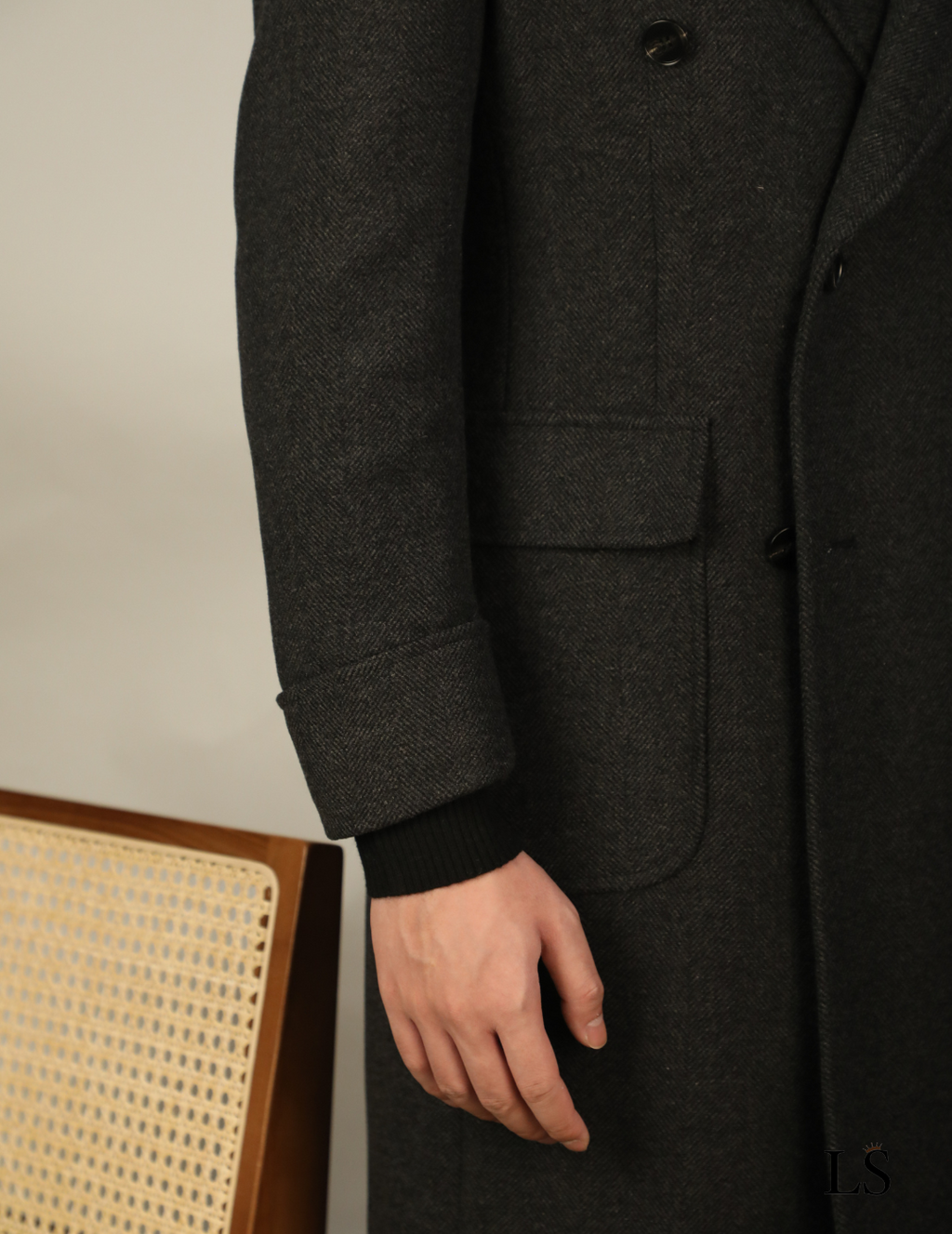 Black Overcoat Vicenza