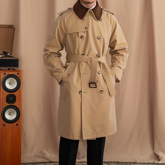 Double Breasted Bari Overcoat