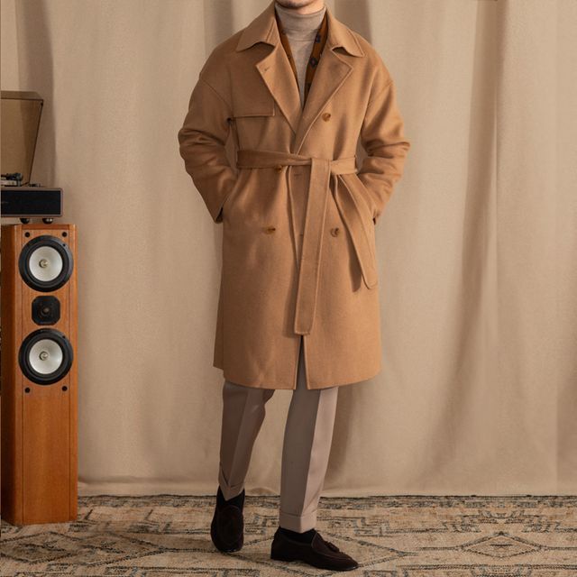 Livorno Double Breasted Overcoat