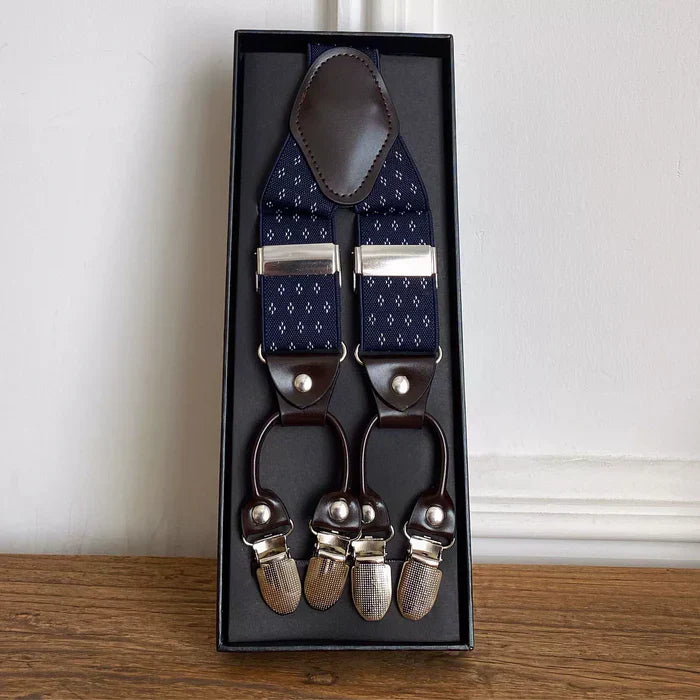 Men's suspenders of six Clips