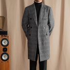 Prince of Wales Double Breasted Overcoat