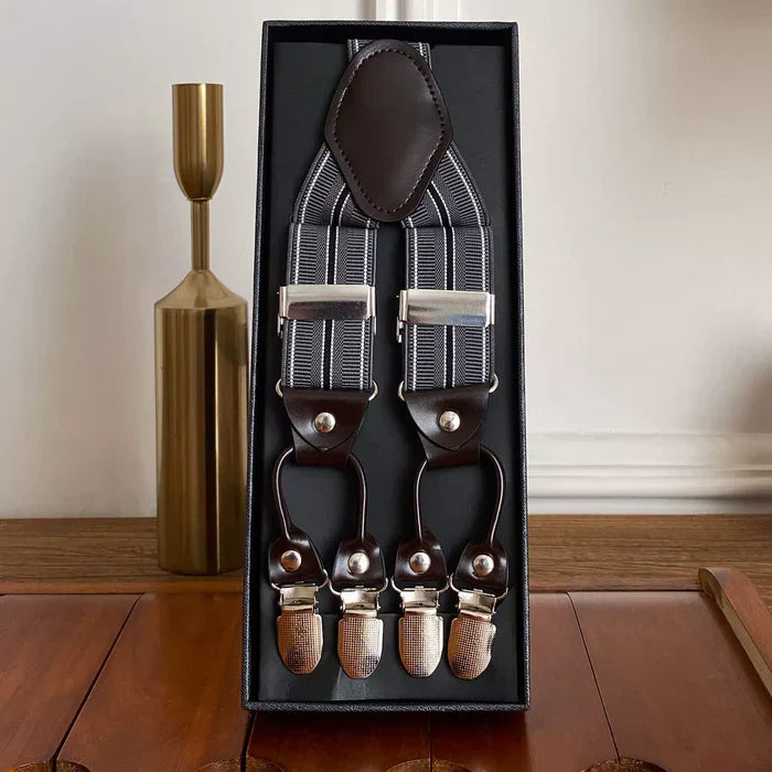 Men's suspenders of six Clips