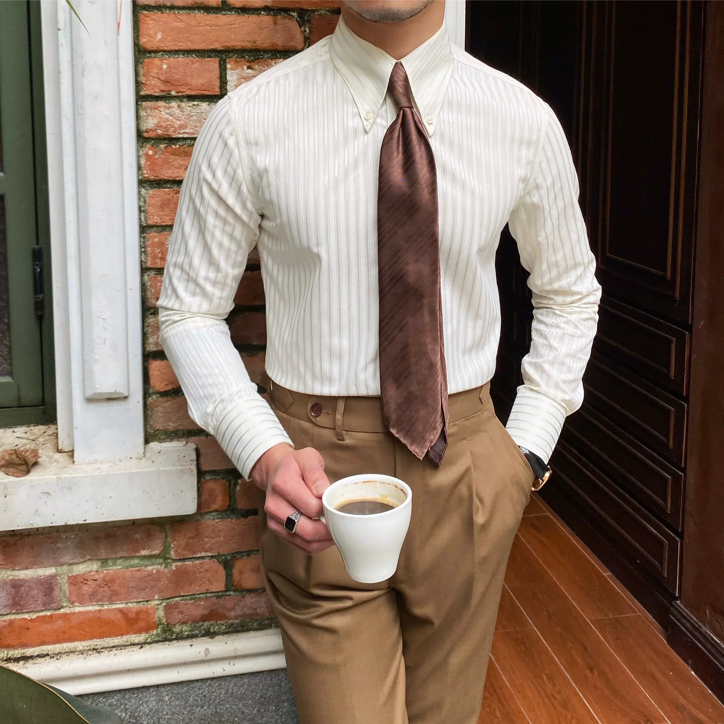 Classic Point Collar Shirt