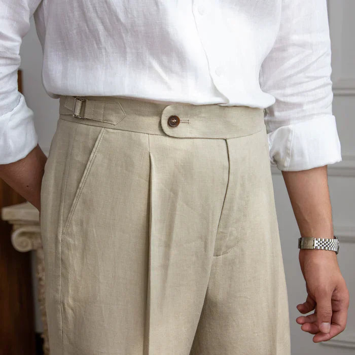Gurkha Pants Pure Linen