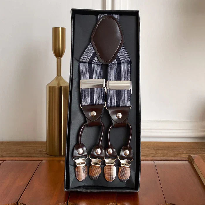 Men's suspenders of six Clips