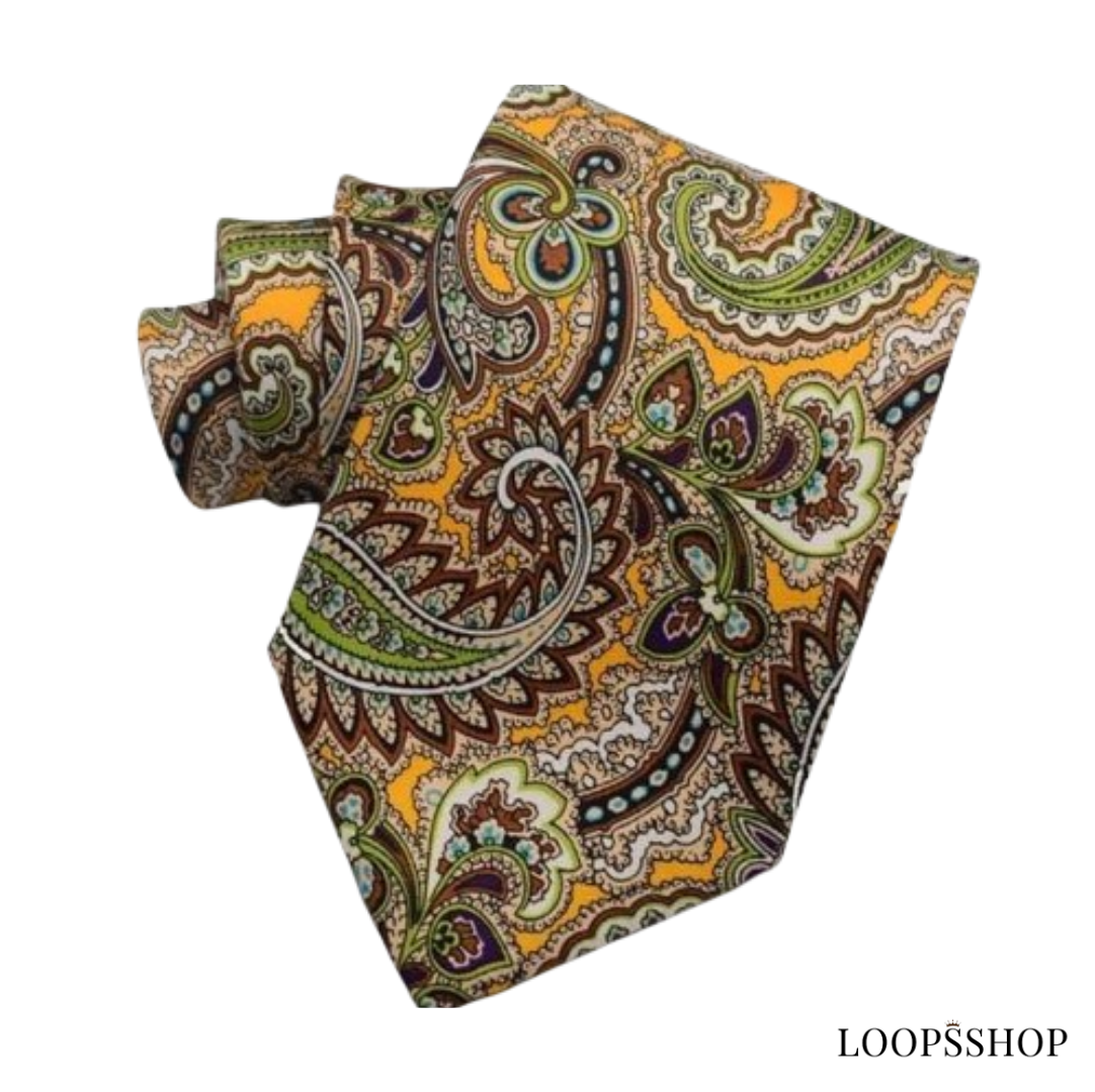 Paisley Pattern Tie