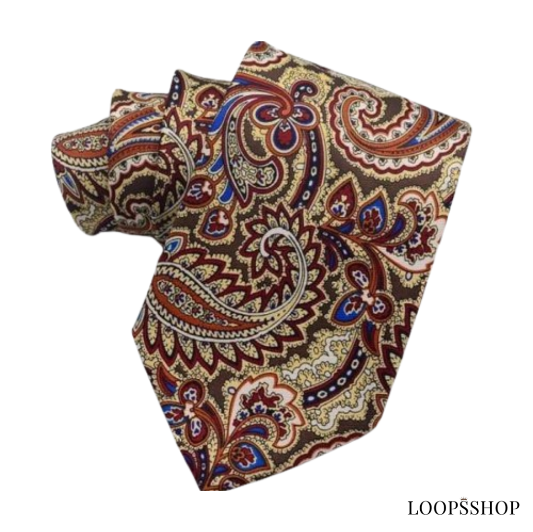Paisley Pattern Tie