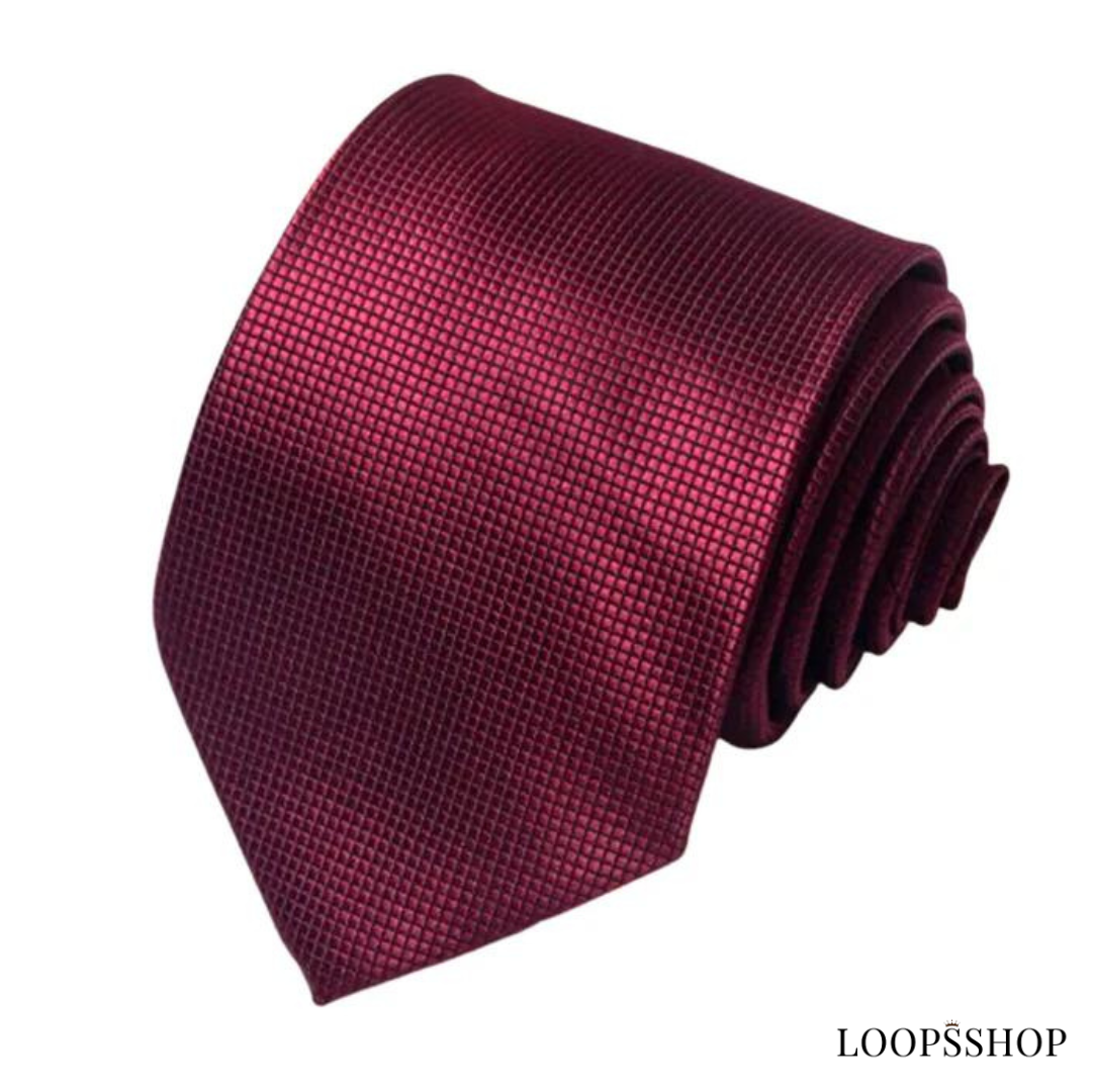 Solid Texture Ties Loops LS002