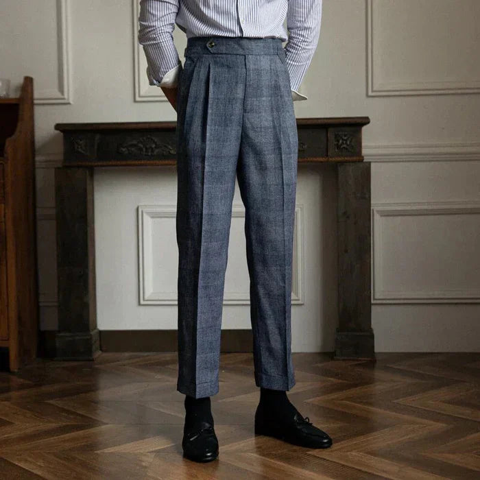 Gurkha Pants Checkered Looped LS058