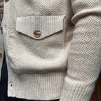 English Cardigan with Front Pockets