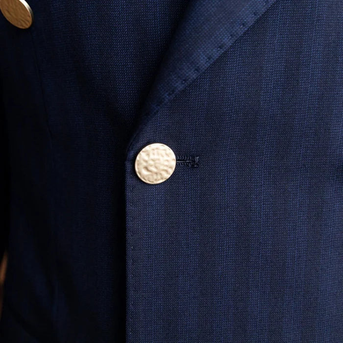 Double-Breasted Blazer Looped LS012