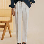 Elastic Linen Pants Looped LS059