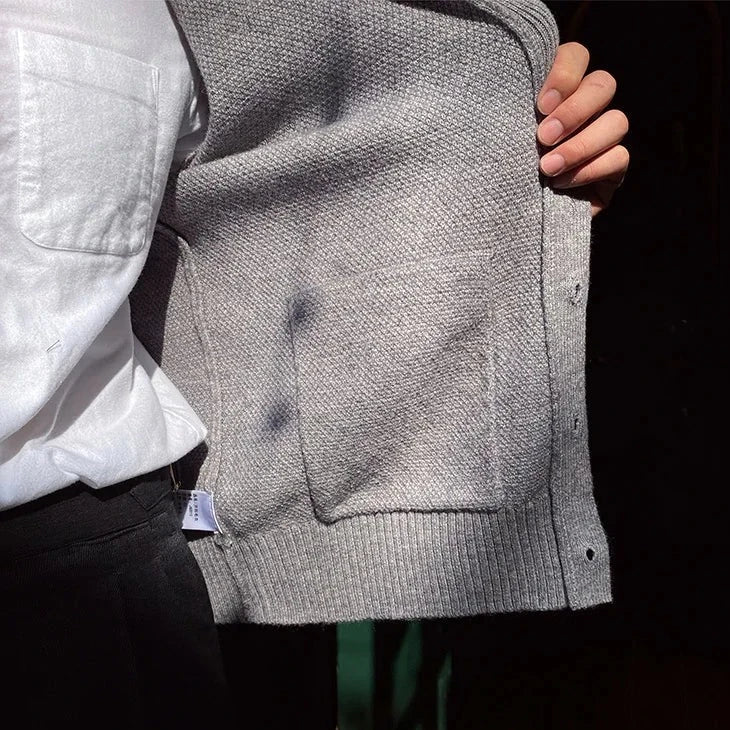 English Cardigan with Front Pockets