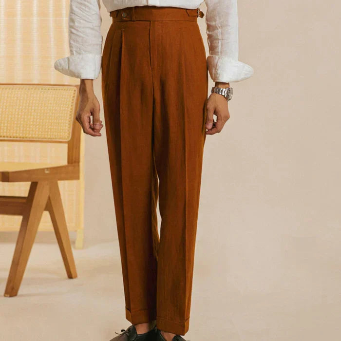 Linen Pants Looped LS035