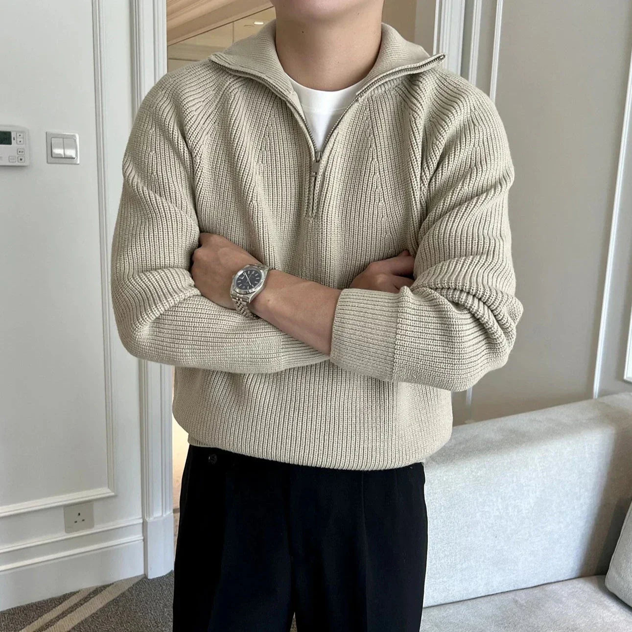 British LS003 Men's Pullover