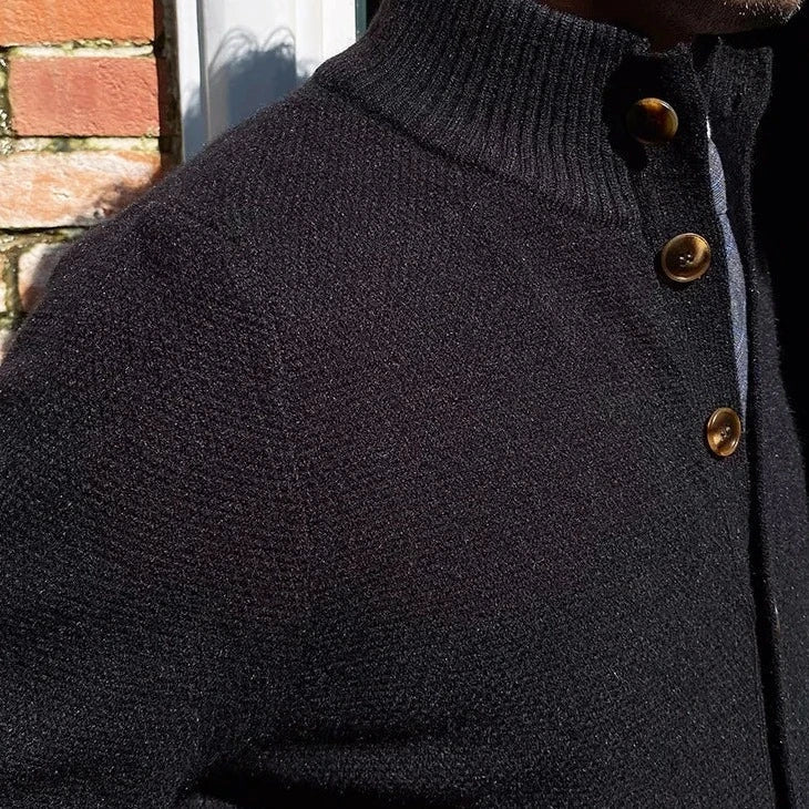 English Cardigan with Front Pockets