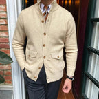 English Cardigan with Front Pockets