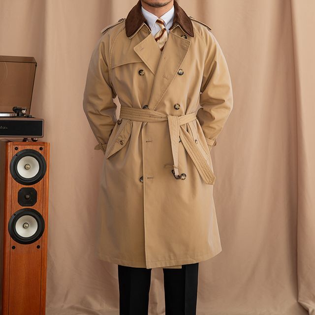 Double Breasted Bari Overcoat