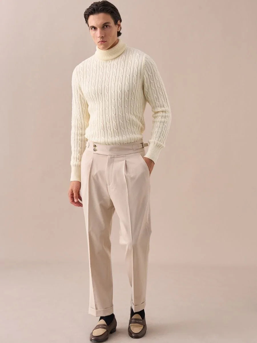 Palena High Waisted Pleated Pants