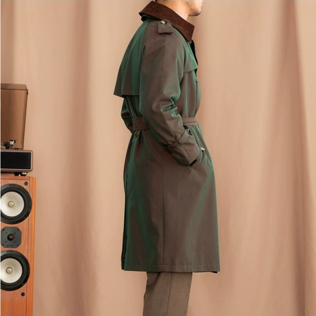 Double Breasted Bari Overcoat