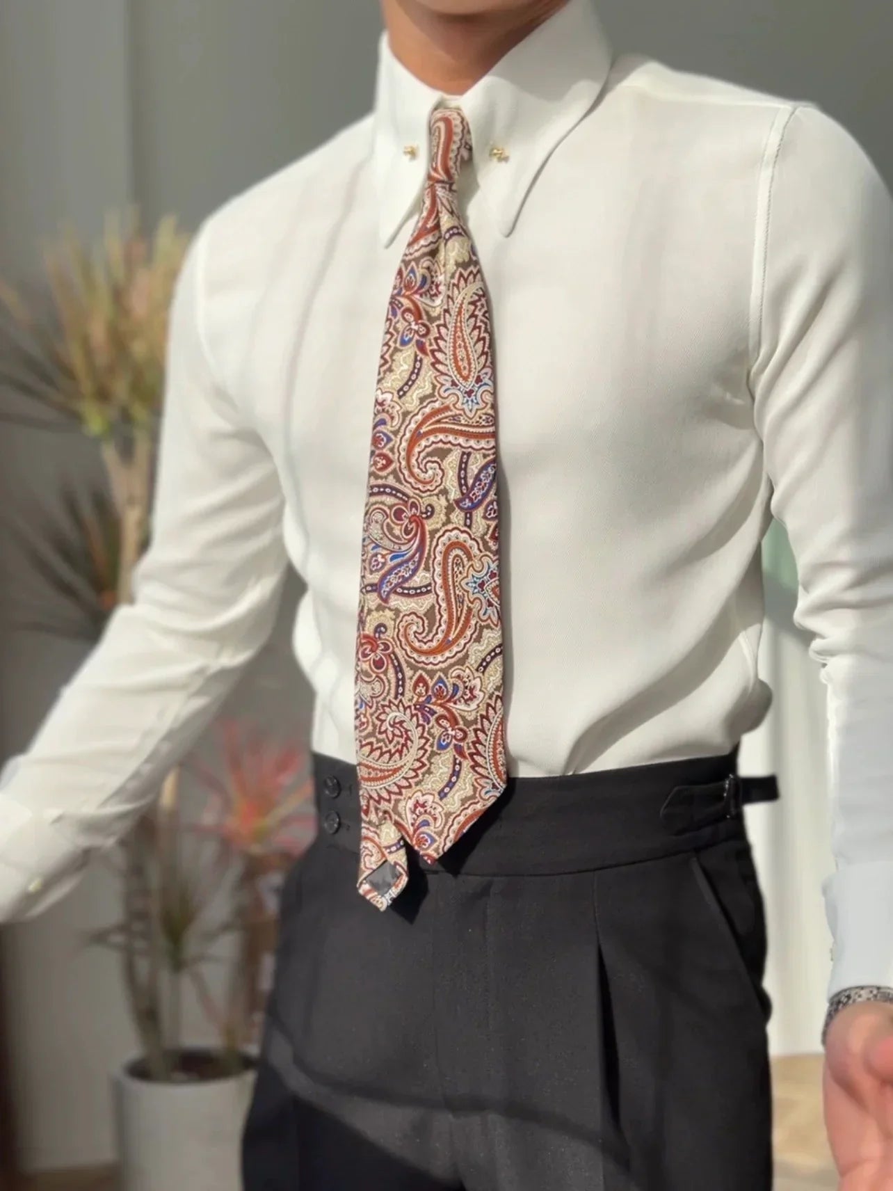 Paisley Pattern Tie